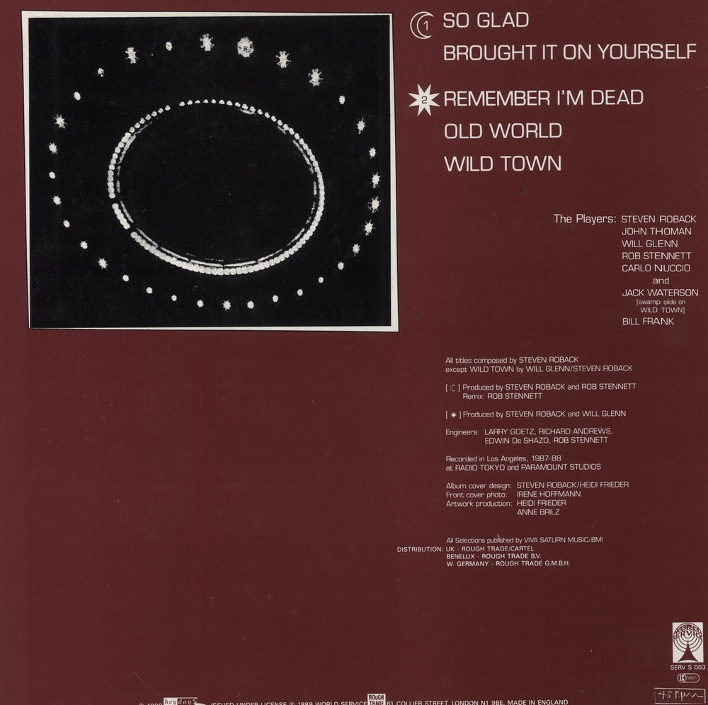 Viva Saturn Viva Saturn UK 12" vinyl single (12 inch record / Maxi-single)