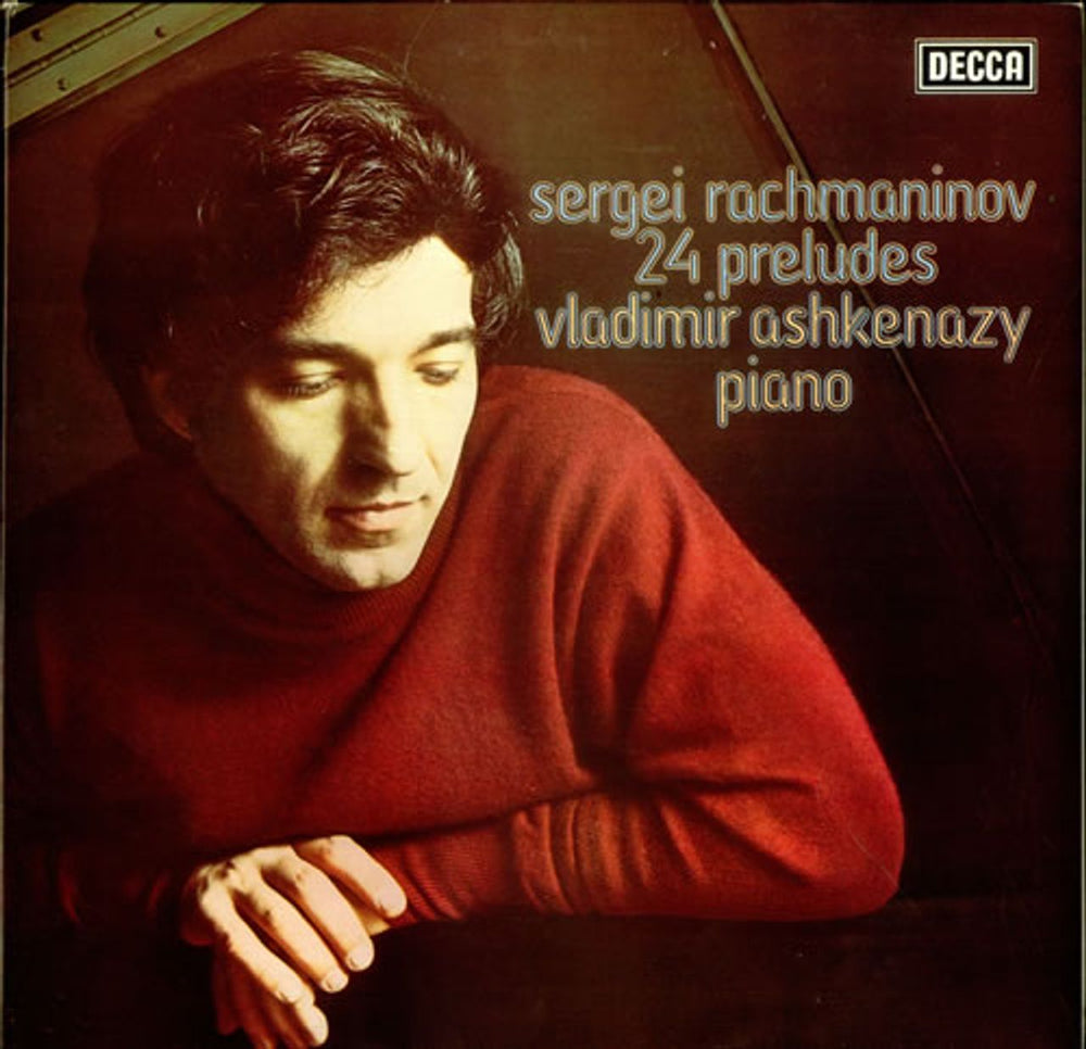 Vladimir Ashkenazy Rachmaninov: 24 Preludes UK vinyl LP album (LP record) 5BB221-2