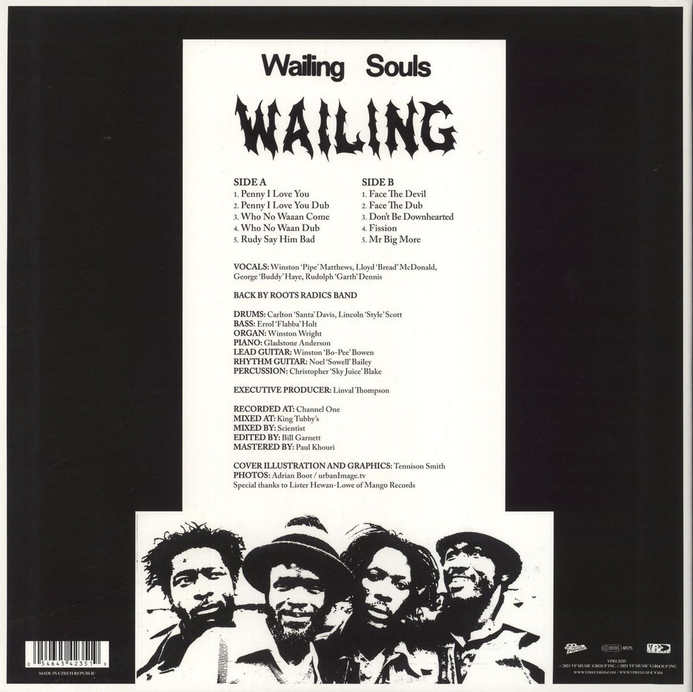 Wailing Souls Wailing - Clear Vinyl + 12" - RSD UK vinyl LP album (LP record) 054645423519