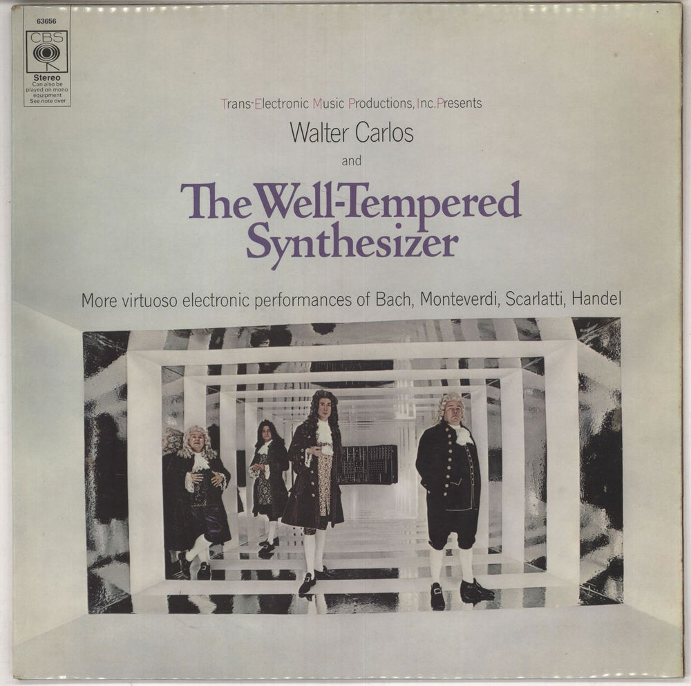 Walter Carlos The Well-Tempered Synthesizer UK vinyl LP album (LP record) 63656