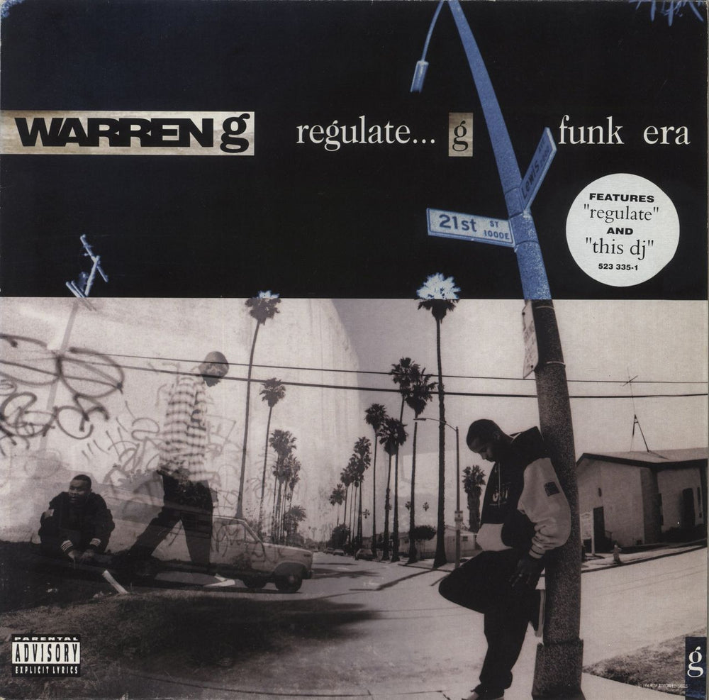 Warren G Regulate... G Funk Era UK vinyl LP album (LP record) 523335-1