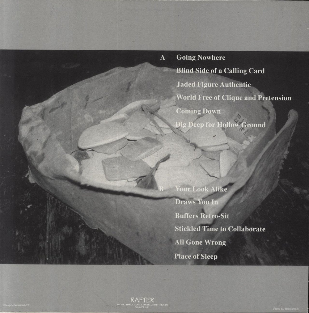 Warser Gate All My Hates, All My Hang Ups UK vinyl LP album (LP record)