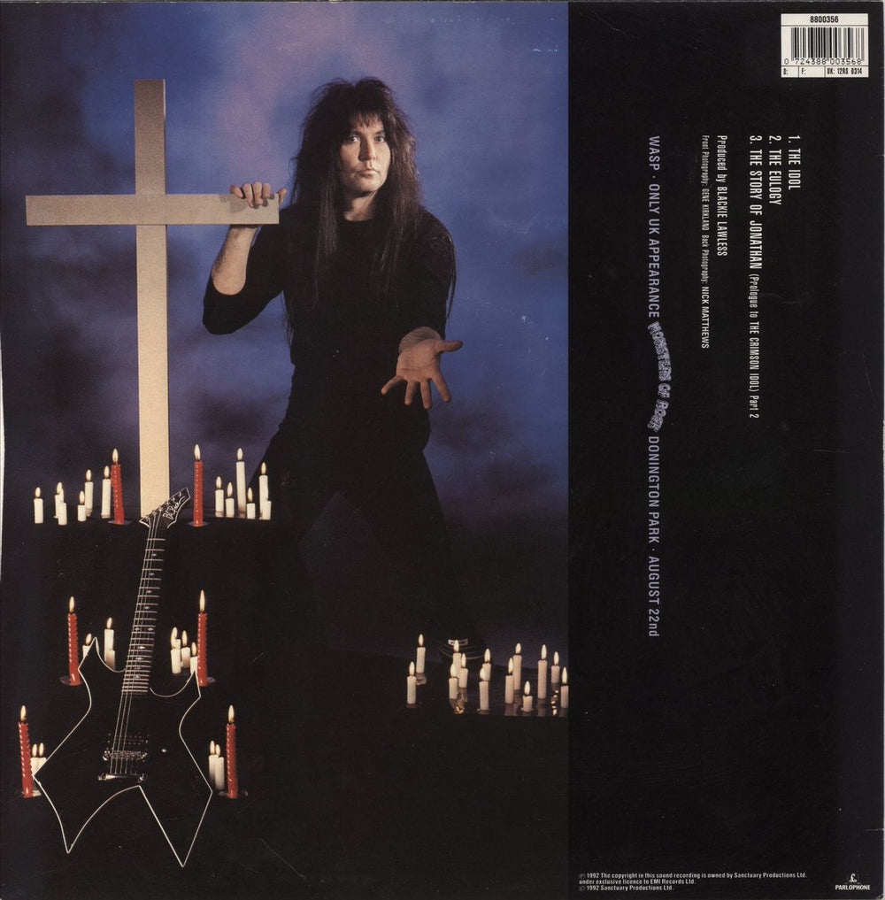 WASP The Idol UK 12" vinyl single (12 inch record / Maxi-single) 724388003568