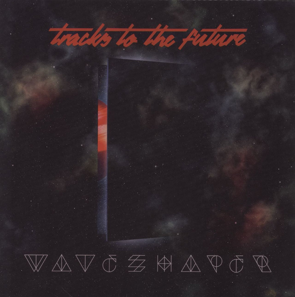 Waveshaper Tracks To The Future - Green with Black Splatter Vinyl UK vinyl LP album (LP record) TSR122