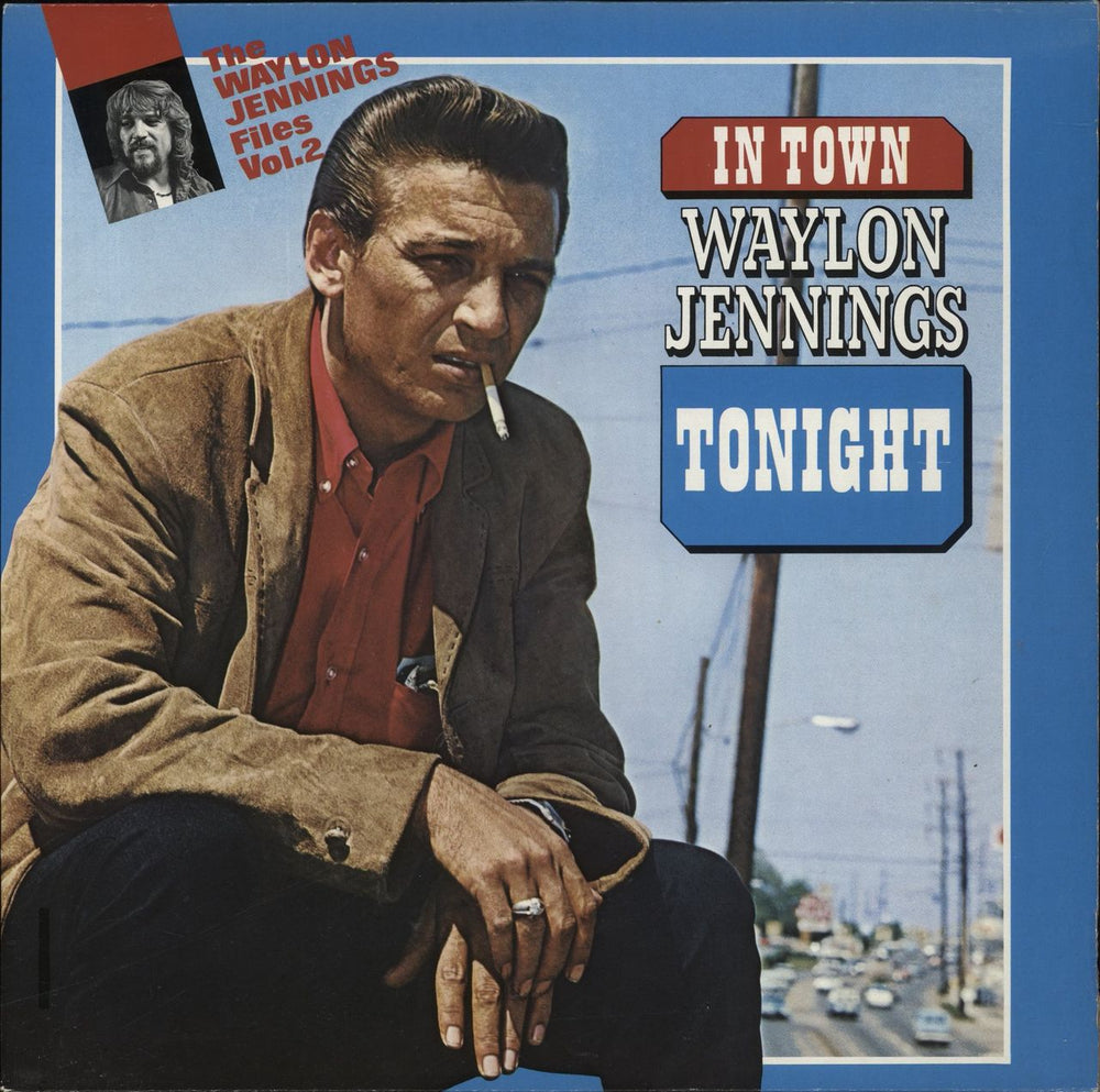 Waylon Jennings The Waylon Jennings Files, Vol.2 German vinyl LP album (LP record) BFX15152