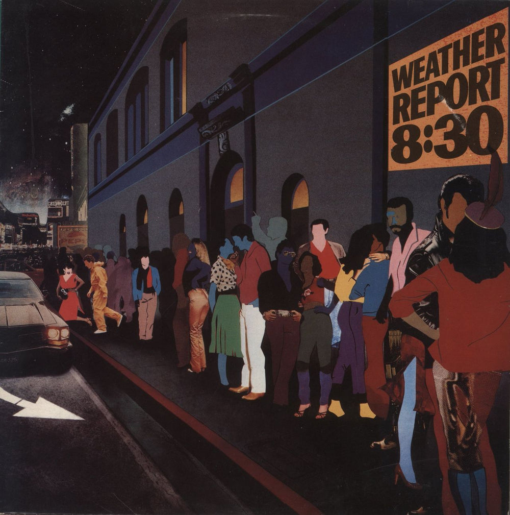 Weather Report 8:30 (Eight-Thirty) - Graduated Orange Label UK 2-LP vinyl record set (Double LP Album) 22134