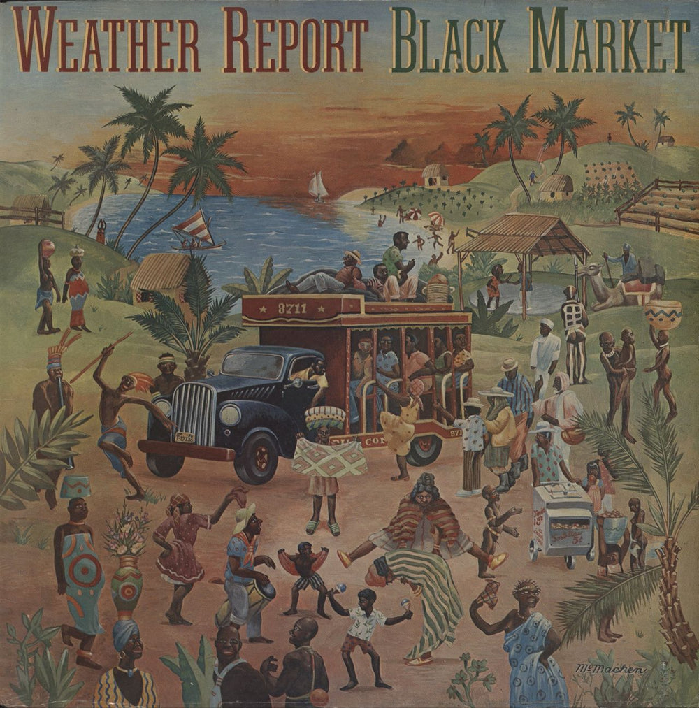 Weather Report Black Market - Shrink UK vinyl LP album (LP record) 81325