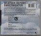 Weather Report Sweetnighter - Sealed UK CD album (CDLP)