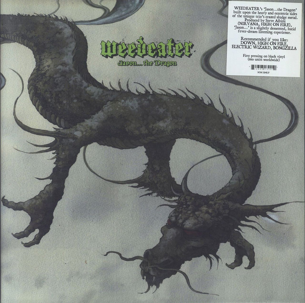 Weedeater Jason...The Dragon US vinyl LP album (LP record) SOM324LP