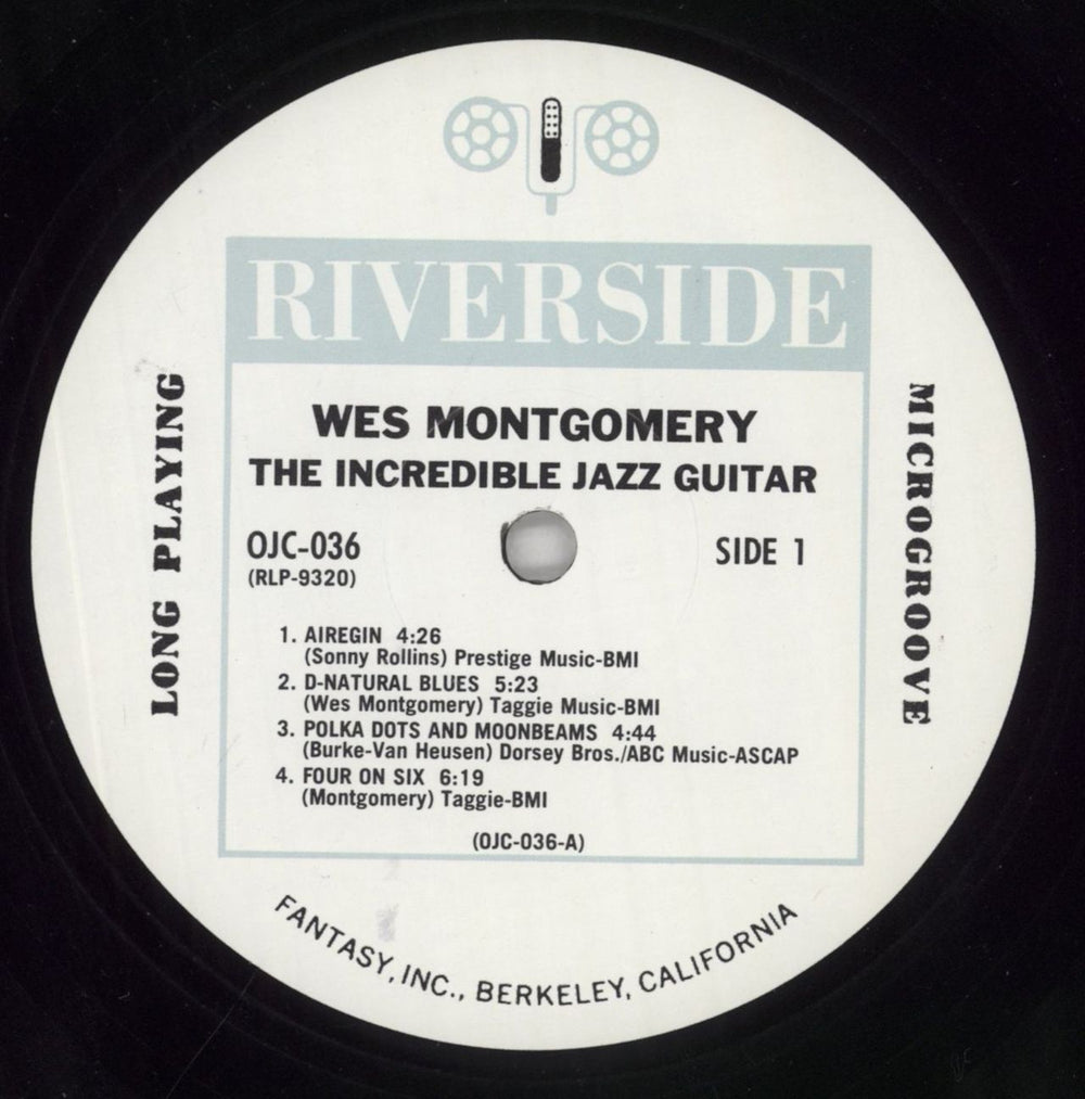 Wes Montgomery The Incredible Jazz Guitar Of Wes Montgomery UK vinyl LP album (LP record) WMGLPTH850905