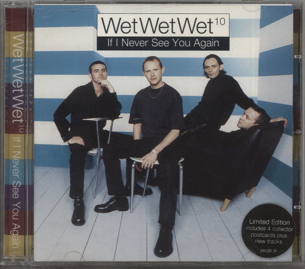 Wet Wet Wet If I Never See You Again + postcards UK 2-CD single set (Double CD single) WET2SIF97883