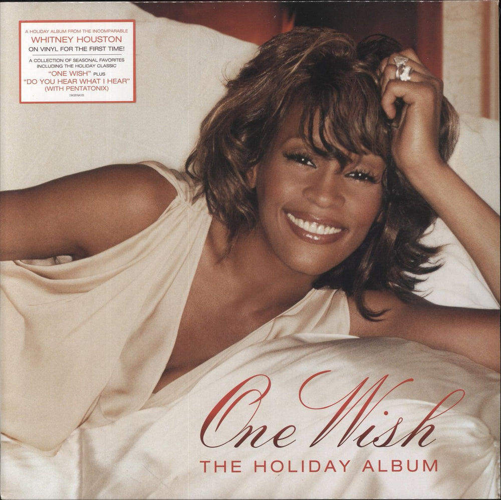 Whitney Houston One Wish: The Holiday Album - Sealed UK vinyl LP album (LP record) 19439764101