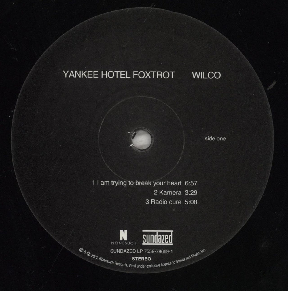 Wilco Yankee Hotel Foxtrot US 2-LP vinyl record set (Double LP Album) WLC2LYA856603