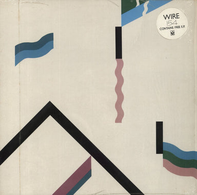 Wire 154 [One Five Four] + 7" - Opened Hype Stickered Shrinkwrap UK vinyl LP album (LP record) SHSP4105
