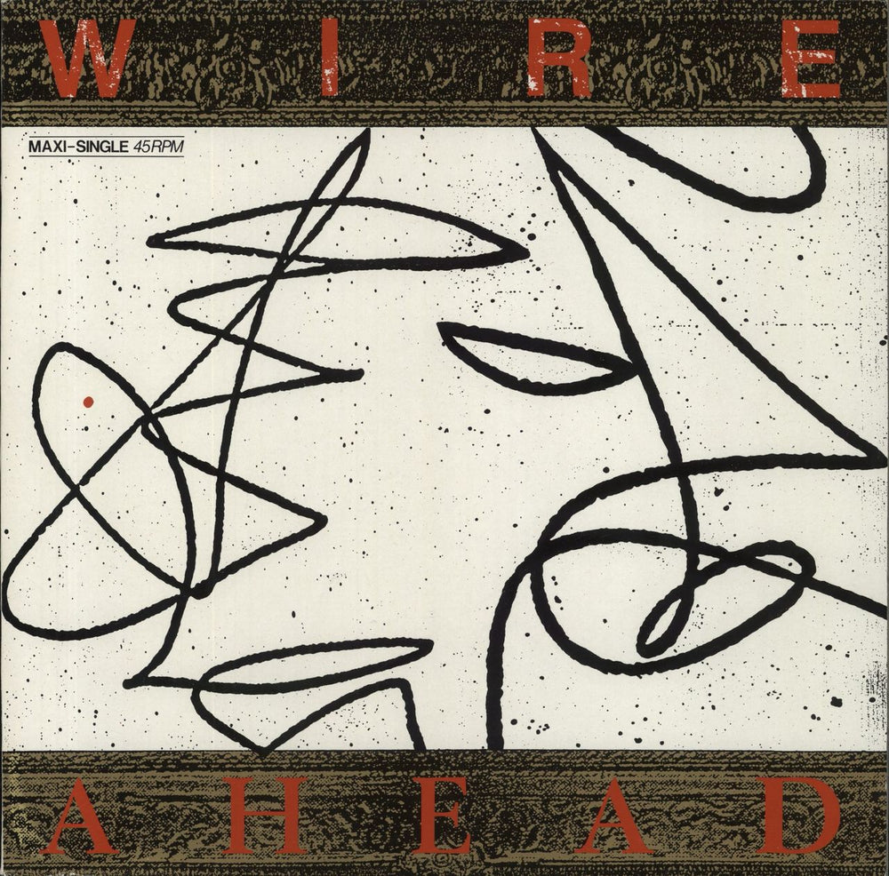 Wire Ahead - Grey Marbled Vinyl German 12" vinyl single (12 inch record / Maxi-single) INT126.863