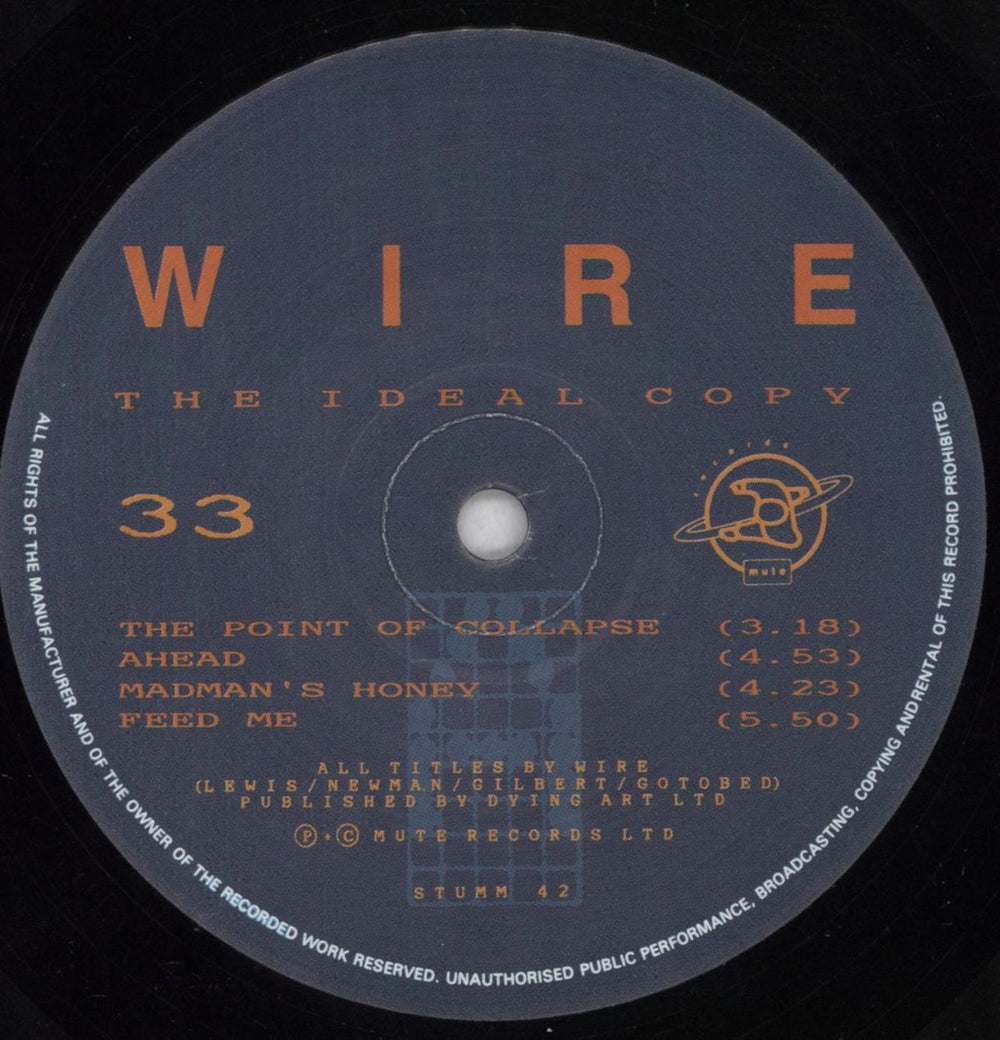 Wire The Ideal Copy - Green Sleeve - EX UK vinyl LP album (LP record) WIRLPTH824622