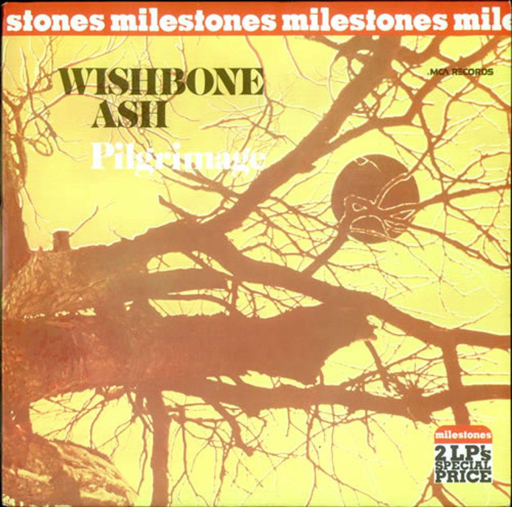 Wishbone Ash Milestones - Pilgrimage / Argus Dutch 2-LP vinyl record set (Double LP Album) 5C184-50373/74