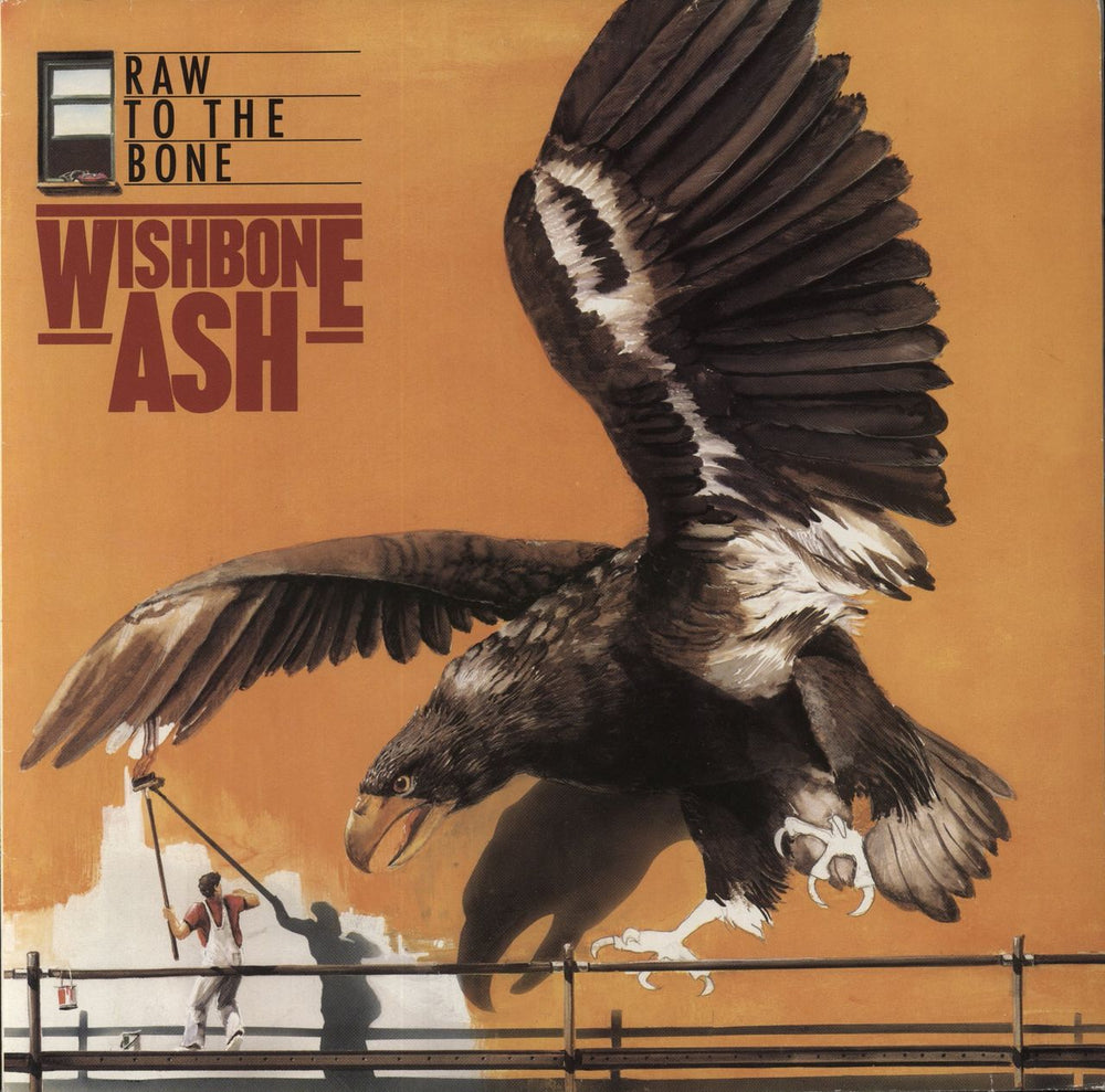 Wishbone Ash Raw To The Bone German vinyl LP album (LP record) 825032-1