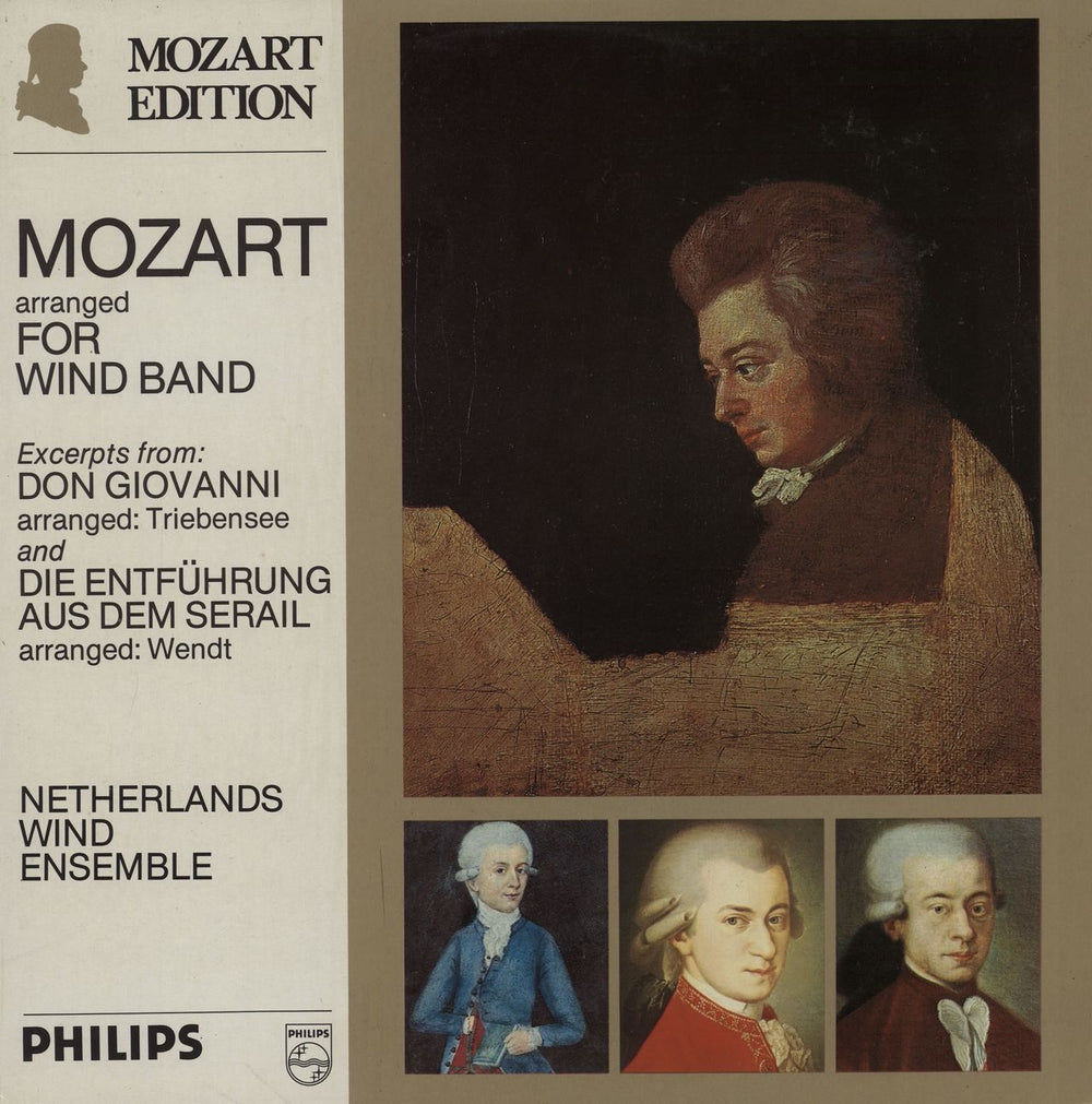 Wolfgang Amadeus Mozart Mozart Arranged For Wind Band Dutch vinyl LP album (LP record) 6833251