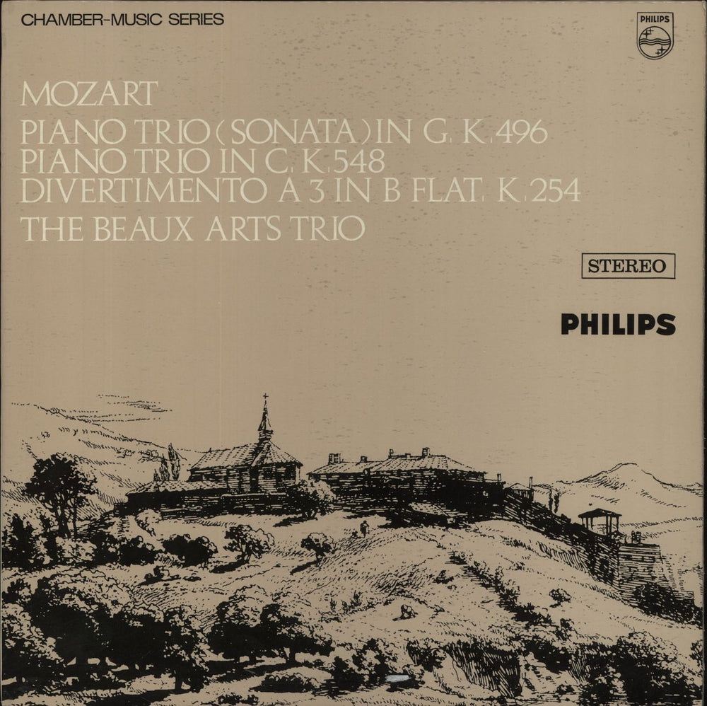 Wolfgang Amadeus Mozart Piano Trio (Sonata) In G, K. 496 / Piano Trio In C, K. 548 / Divertimento A3 In B Flat, K. 254 UK vinyl LP album (LP record) SAL3682