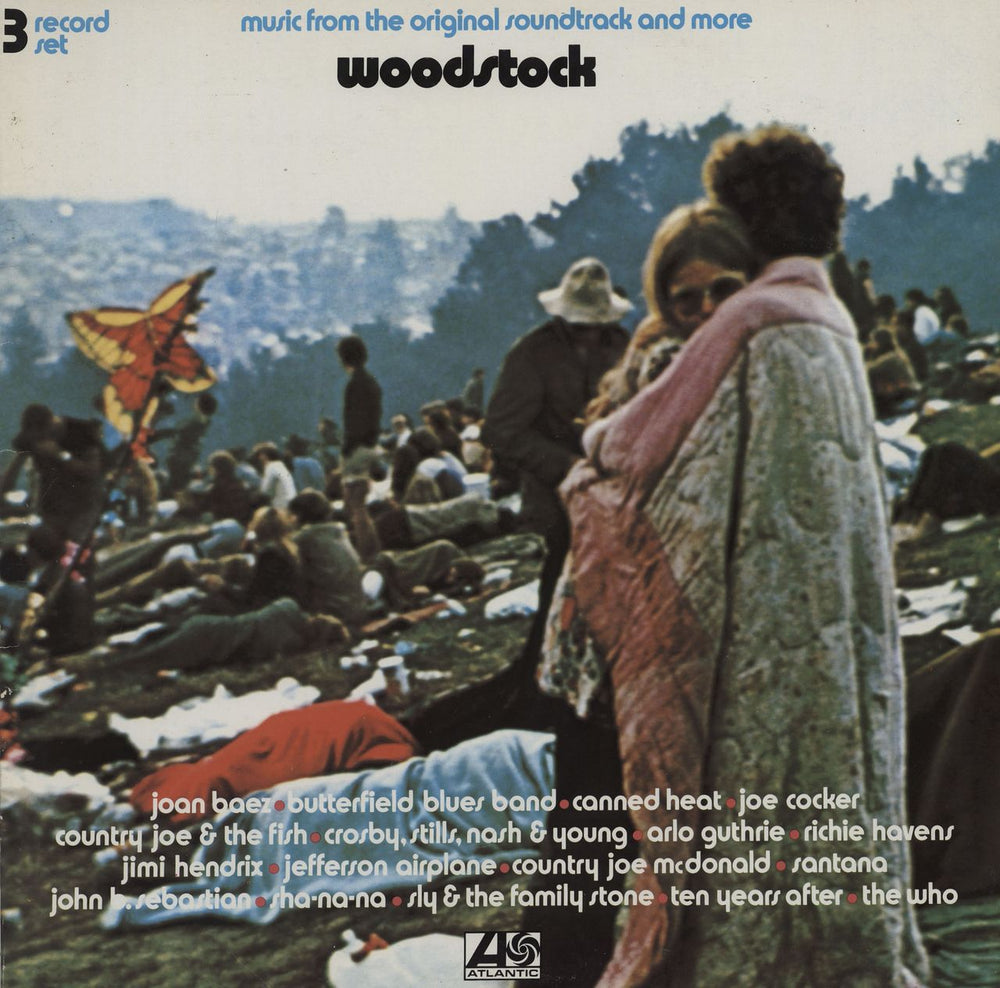 Woodstock Woodstock - Non-barcoded - EX German 3-LP vinyl record set (Triple LP Album) ATL60001