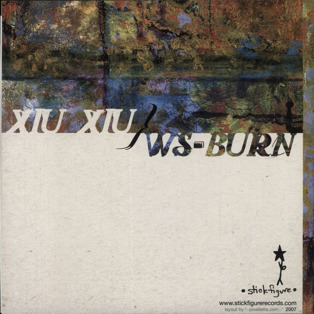 Xiu Xiu Xiu Xiu / W-S Burn US 7" vinyl single (7 inch record / 45)