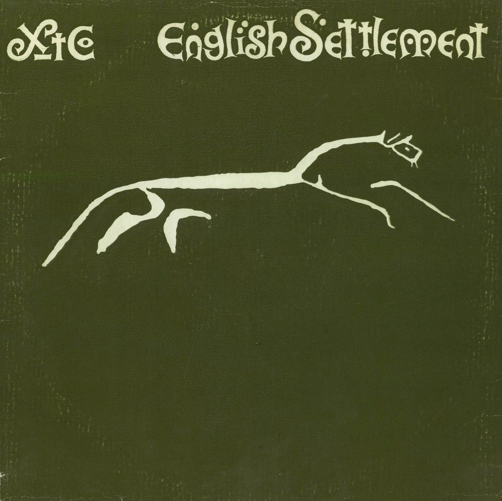 XTC English Settlement - White Titles - EX UK 2-LP vinyl record set (Double LP Album) V2223