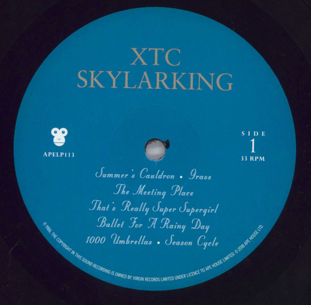 XTC Skylarking - 200gm UK vinyl LP album (LP record) XTCLPSK833027