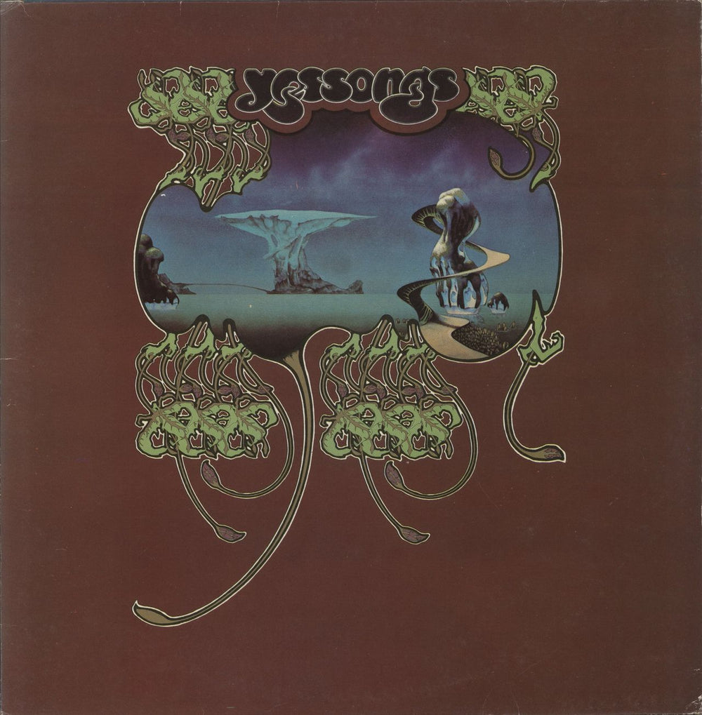 Yes Yessongs - 2nd - VG UK 3-LP vinyl record set (Triple LP Album) K60045