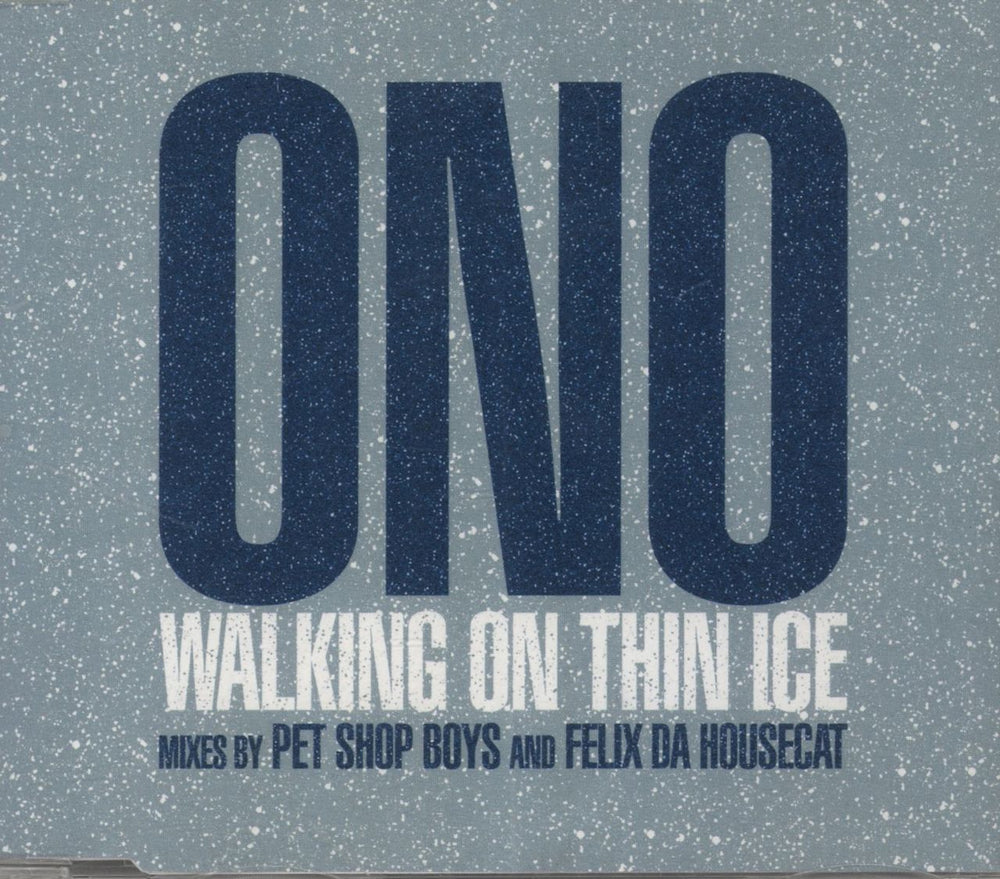 Yoko Ono Walking On Thin Ice UK Promo CD single (CD5 / 5") CDRDJ6607