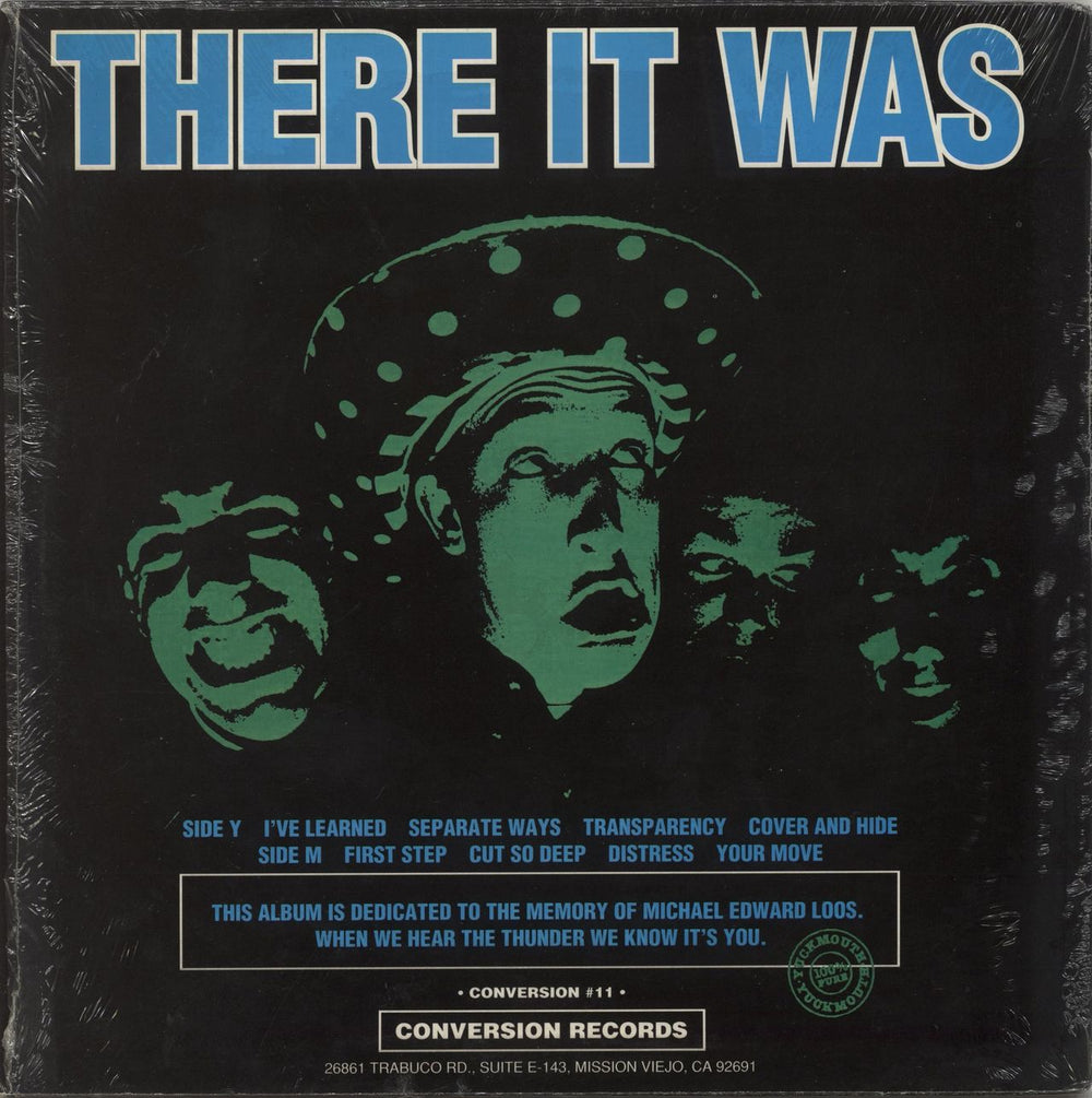 Yuckmouth This Is It...Here It Is...There It Was... US vinyl LP album (LP record)