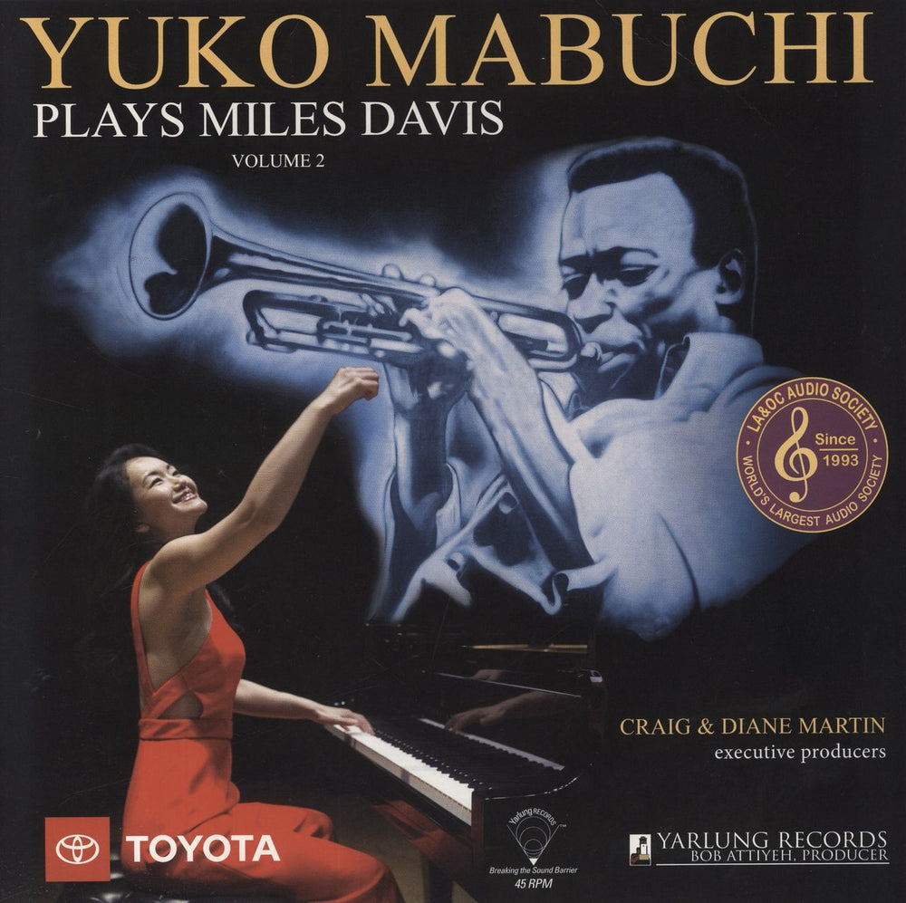 Yuko Mabuchi Plays Miles Davis Volume 2 US vinyl LP album (LP record) YAR45591-171V