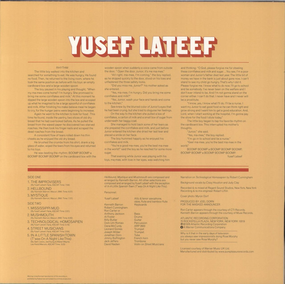 Yusef Lateef The Doctor Is In ...And Out UK vinyl LP album (LP record) YSFLPTH842486