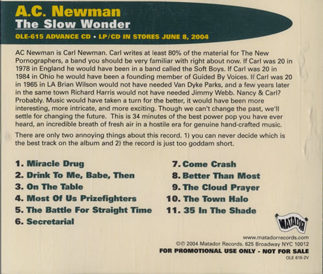 A.C Newman