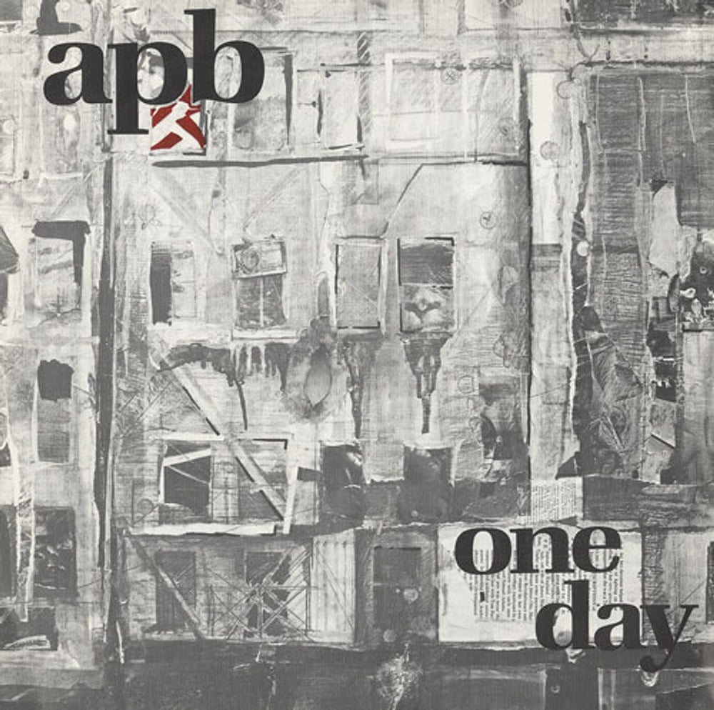 A.P.B. One Day UK 7" vinyl single (7 inch record / 45) SLICK10