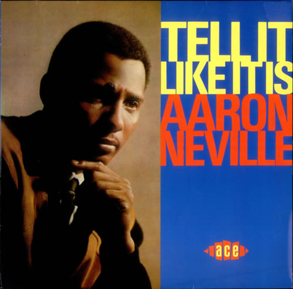 Aaron Neville Tell It Like It Is German vinyl LP album (LP record) CH301