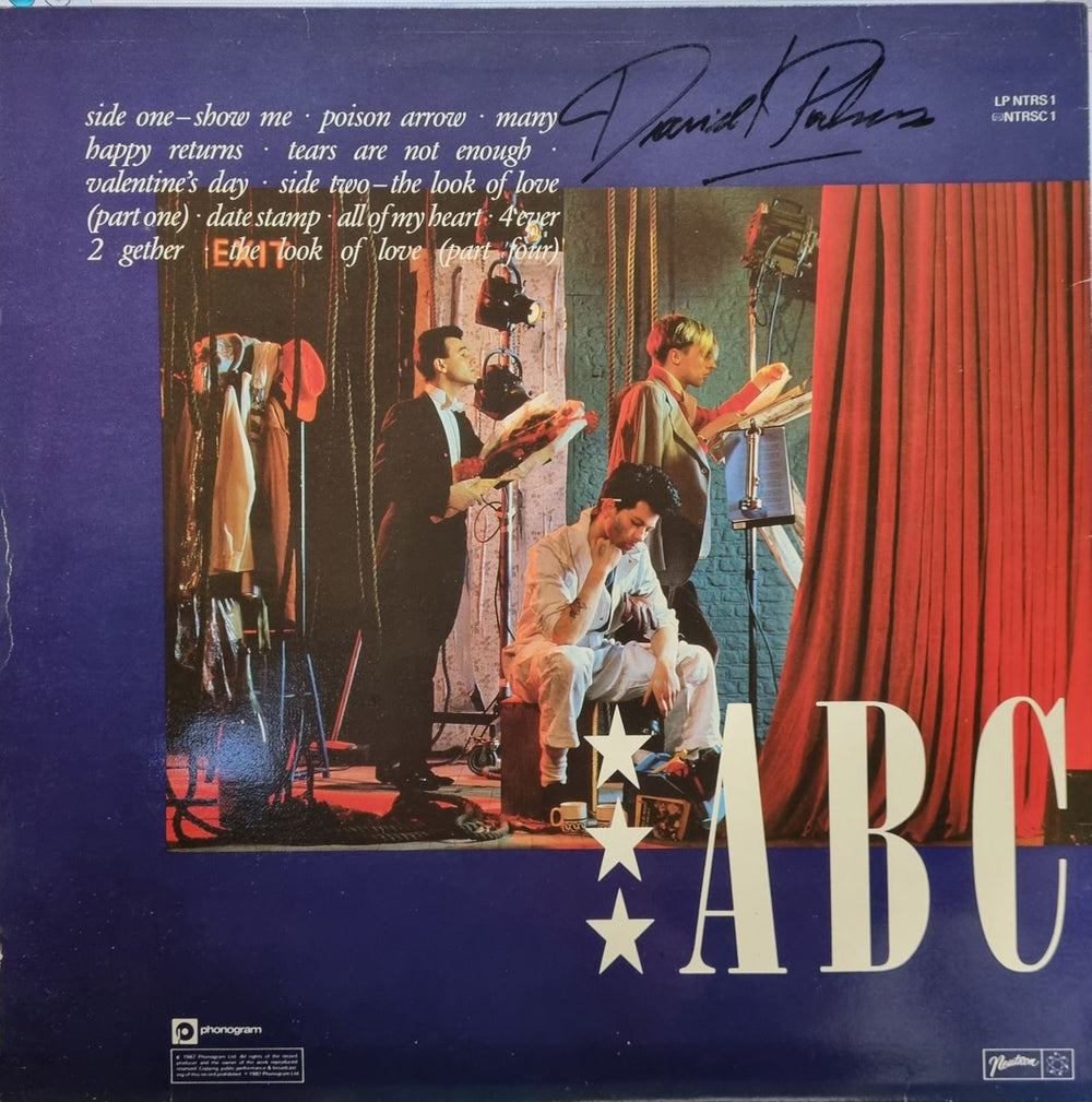 ABC The Lexicon Of Love - Autographed UK vinyl LP album (LP record) ABCLPTH802200