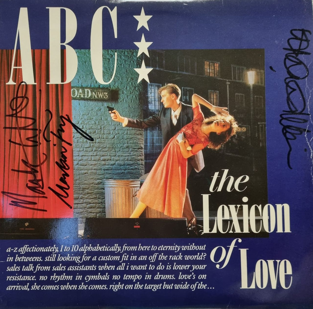 ABC The Lexicon Of Love - Autographed UK vinyl LP album (LP record) NTRS1