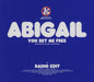 Abigail You Set Me Free UK Promo CD single (CD5 / 5") GMUKDJCD03