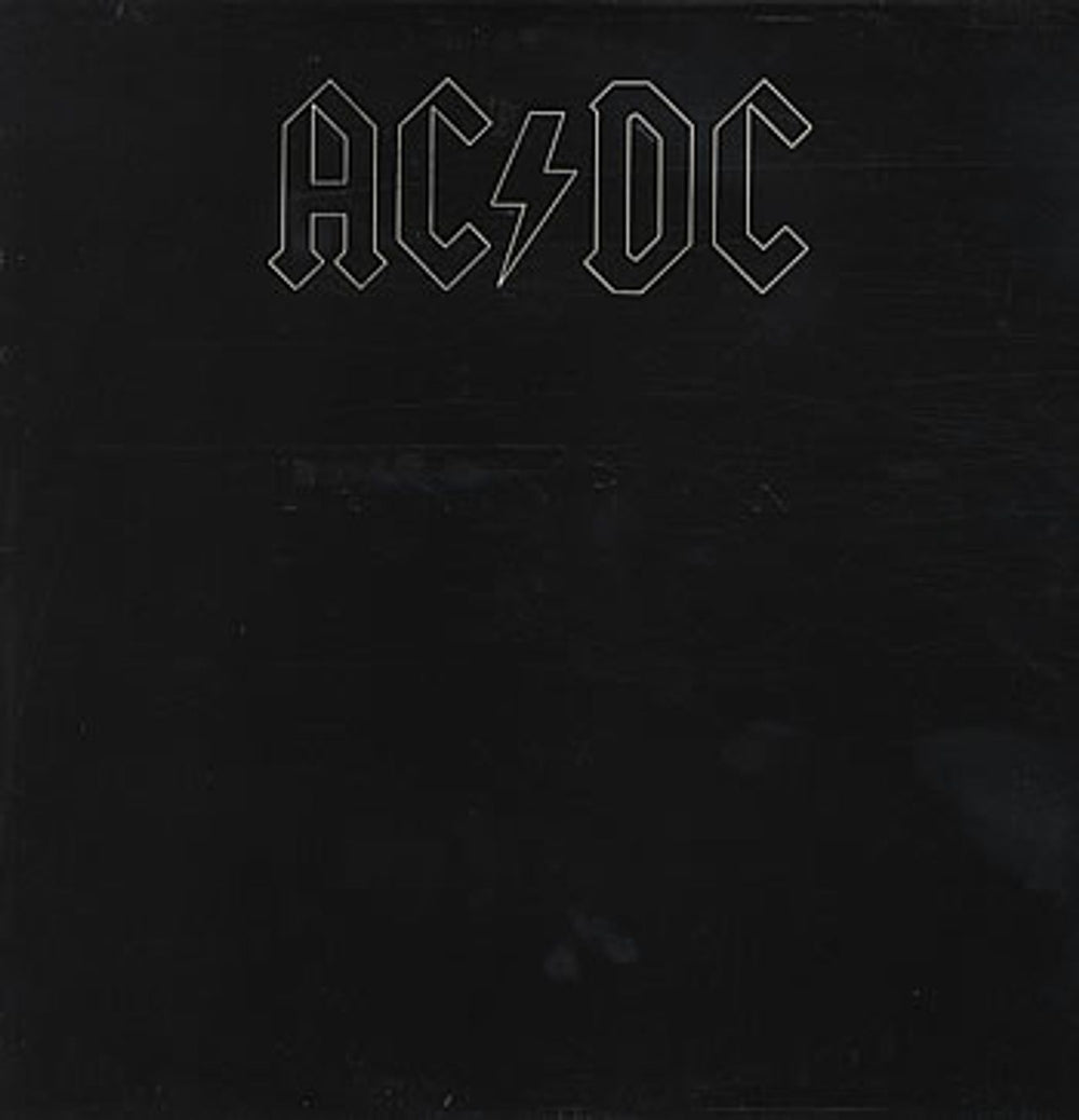 AC/DC Back In Black - 1st UK vinyl LP album (LP record) K50735