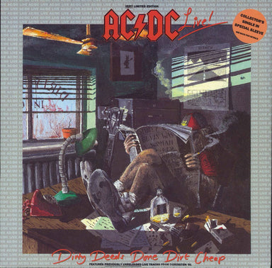 AC/DC Dirty Deeds Done Dirt Cheap UK 12" vinyl single (12 inch record / Maxi-single) B6073T