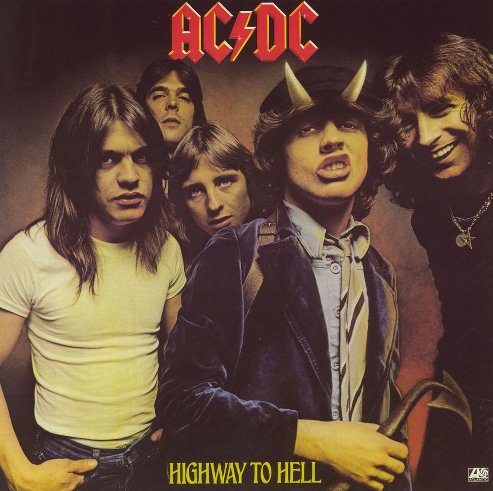 AC/DC Highway To Hell German vinyl LP album (LP record) ATL50628