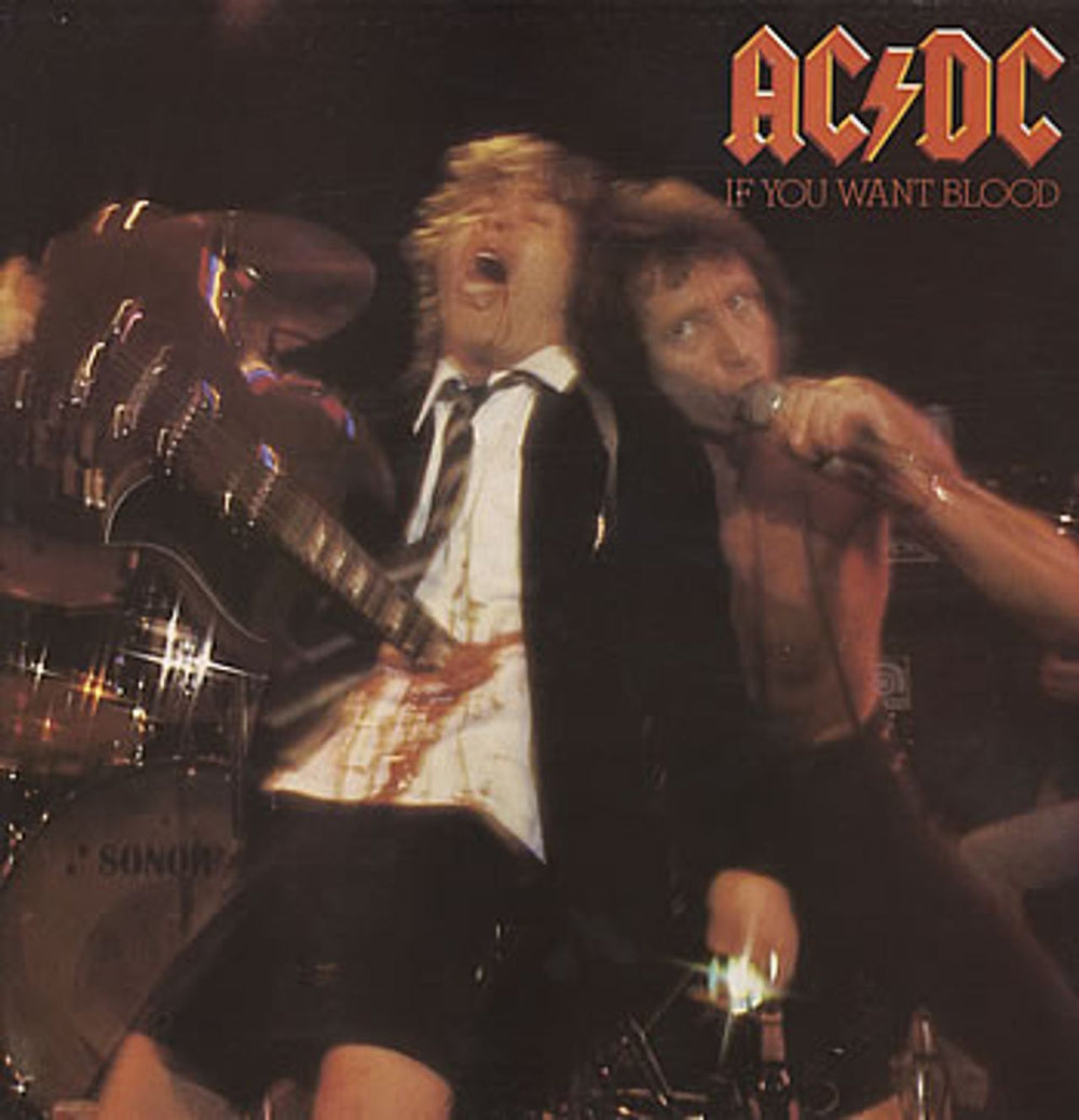 AC/DC If You Want Blood You've Got It UK vinyl LP album (LP record) K50532