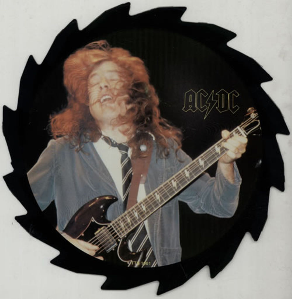 AC/DC Interview Picture Disc UK picture disc LP (vinyl picture disc album) TTS1001