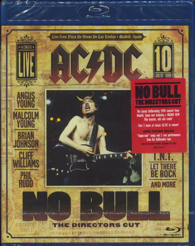 AC/DC No Bull [The Directors Cut] UK Blu Ray DVD 88697366679