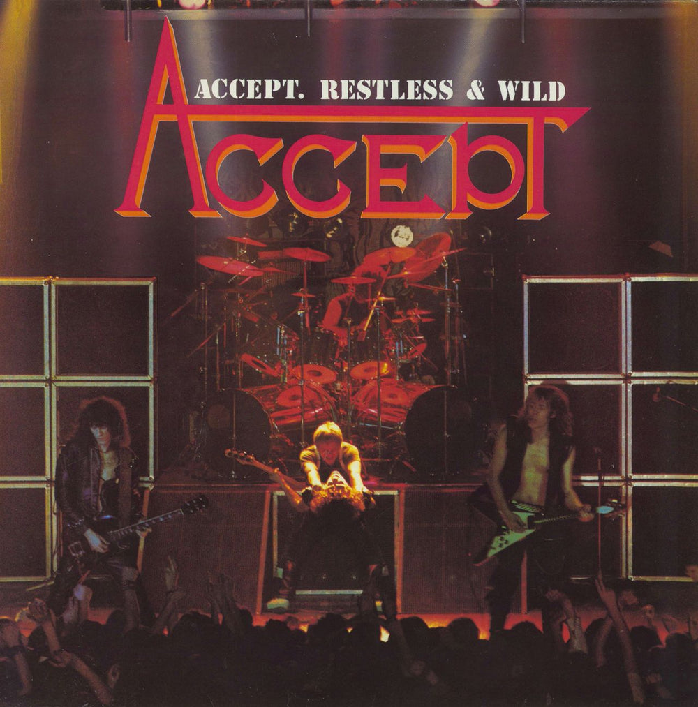 Accept Restless & Wild UK vinyl LP album (LP record) HMILP6