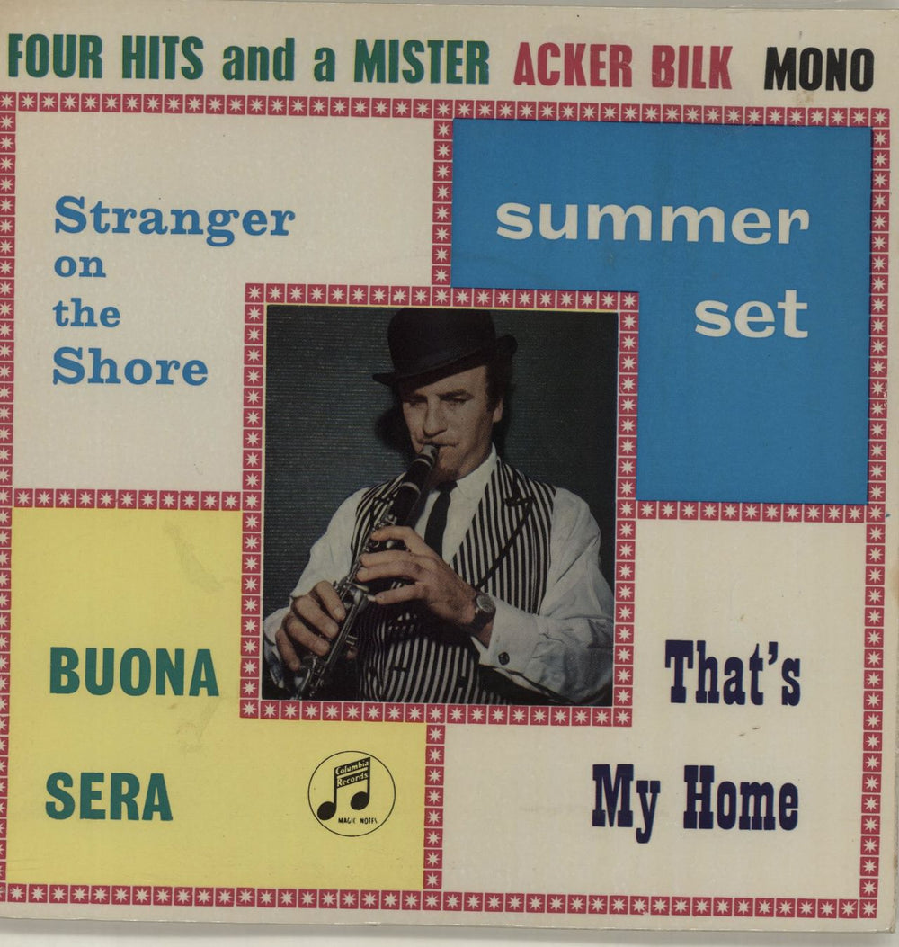 Acker Bilk Four Hits And A Mister UK 7" vinyl single (7 inch record / 45) SEG8156