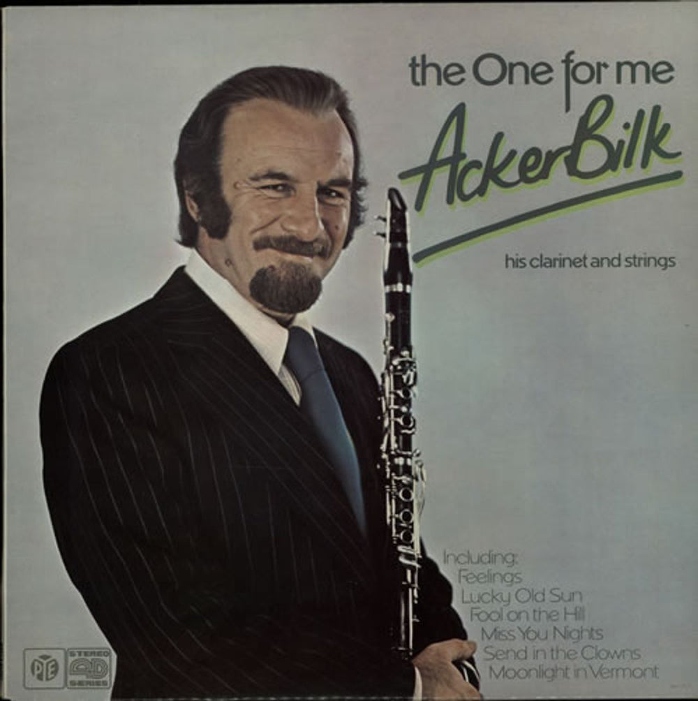 Acker Bilk The One For Me - Quad UK vinyl LP album (LP record) NSPLX41052
