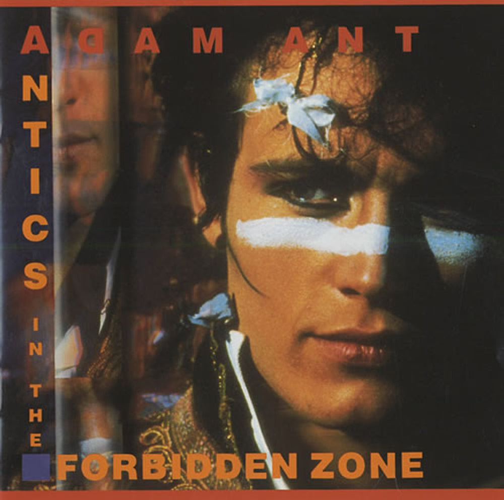 Adam & The Ants Antics In the Forbidden Zone US CD album (CDLP) EK46819