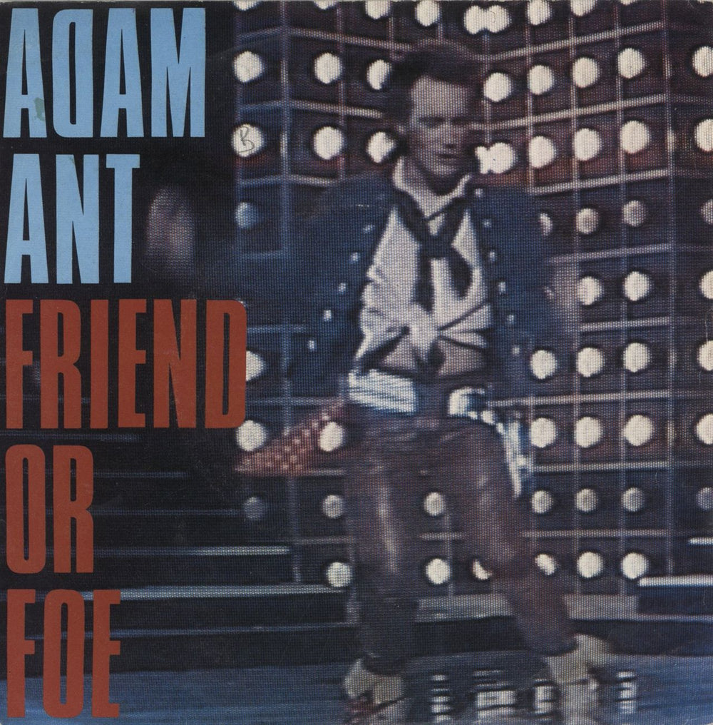 Adam Ant Friend Or Foe - p/s UK 7" vinyl single (7 inch record / 45) A2736